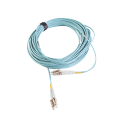 [FJ2-LCLC5L-07AQ] Jumper de Fibra Óptica Multimodo 50/125 XGLO OM3, LC-LC Duplex, OFNR, Color Aqua, 7 Metros (22.97 Pies) | FJ2-LCLC5L-07AQ