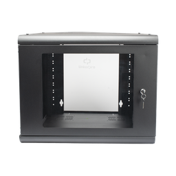 [SR-1909-GN2G] Gabinete de Pared 9U de 635 mm de Profundidad, Rack de 19 in en Acero Reforzado: Compacto y Resistente para Soluciones Profesionales | SR-1909-GN2G