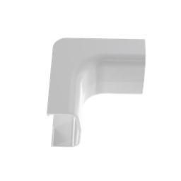 [ICF5WH-E] Esquinero interior, para uso con canaleta LD5, material ABS, Color Blanco | ICF5WH-E