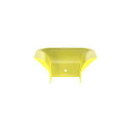 [FTR4X4LYL] Accesorio de Control de Radio de Curvatura, Para Bajadas de Cable con Canaletas FiberRunner 4x4, Color Amarillo | FTR4X4LYL