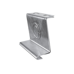 [CH-PST-AUT-66EZ] Placa salida a tubo automática con chequeador 1/2 y 3/4 de 66 mm, con acabado Electro Zinc | CH-PST-AUT-66EZ