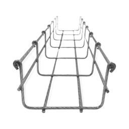 [MG-50-931BM] Charola Bimetálica Tipo Malla 66/100 mm, Ideal Para Utilizarse al Exterior o Zonas Húmedas, Hasta 105 Cables Cat6, Tramo de 3 Metros | MG-50-931BM