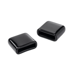 [LEC] Kit de Tapas Finales Para Escalerilla, de Vinilo, Color Negro | LEC