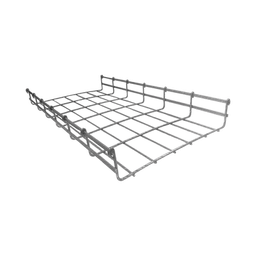 [CH-54-300BM] Charola Bimetálica Tipo Malla 54/300 mm, Ideal Para Utilizarse al Exterior o Zonas Húmedas, Hasta 258 Cables Cat6, Tramo de 3 Metros | CH-54-300BM