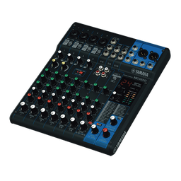 [MG-10XU] Mezcladora de Audio | 10 Canales | Perillas | 4 Entradas de Micrófono/Línea | 3 entradas Estéreo | Efectos | USB | MG-10XU