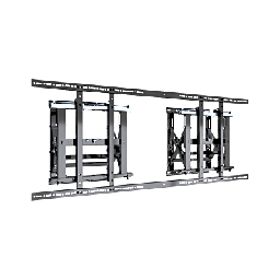 [EMVW1600] Soporte Estructural Modular para Pantallas | Altura Ajustable de 200 mm a 1600 mm | Ancho 600 mm | Profundidad 134 mm a 300 mm | Diseño Metálico| Compatible con Diferentes Tamaños de Pantallas |Soporta Formato Horizontal y Vertical. | EMVW1600