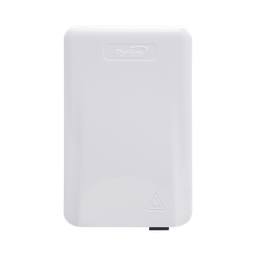 [FTB-506] Caja Terminal de Fibra Óptica (Roseta) con 2 Acopladores SC/APC, Blanca | FTB-506