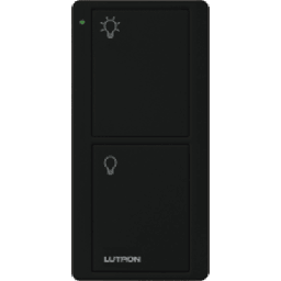 [PJ22BGBLL01] Control remoto PICO 2 botones encender/apagar, color negro, complemente con un switch on/off, Caseta, RA2, RadioRa2 | PJ22BGBLL01