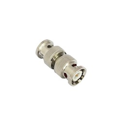 [TT-RG-13] Adaptador tipo barril para 75 Ohm, de conector BNC macho a BNC macho, Níquel/ Oro/ Teflón. | TT-RG-13