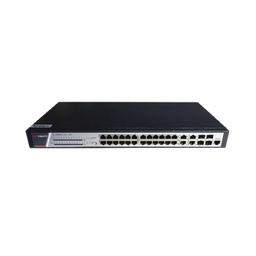 [DS-3E2528P(B)] Switch Gigabit PoE+ / Administrable / 24 Puertos 1000 Mbps PoE+ / 4 Puertos 1000 Mbps + 4 Puertos SFP de Uplink / 370 Watts / Soporta IGMP | DS-3E2528P(B)