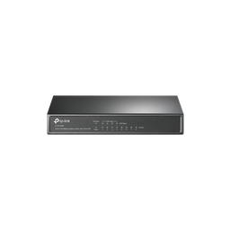 [TL-SF1008P] Switch PoE+ No Administrable / De Escritorio 8 puertos 10/100 Mbps / 4 puertos PoE af/at Inteligente / Presupuesto 66 W / Hasta 250 metros | TL-SF1008P