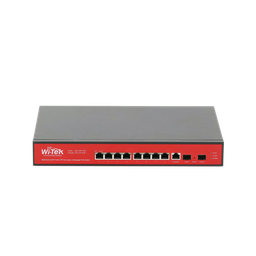[WI-PMS310GF-UPS-PLUS] Switch Administrable Capa 2 de 8 puertos 10/100/1000 PoEaf/at + 2 x SFP Gigabit, con respaldo para energía solar | WI-PMS310GF-UPS-PLUS