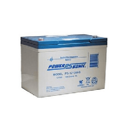 [PS-121000-B] Batería 12V, 100AH, Para Respaldo, Tecnologías AGM/VRLA, 10-12 Años Vida Útil, Terminales B (M6), Reconocida UL | PS-121000-B
