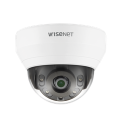 [QND-6012R] Cámara IP Tipo Domo Interior 2 Megapíxel / Lente 2.8mm / IR 20M / WDR 120db / H.265 & WiseStream / Micrófono Interconstruido | QND-6012R