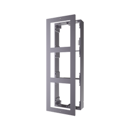[DS-KD-ACW3] Base de 3 Espacios para Videoportero IP Hikvision / Instalación en SUPERFICIE | DS-KD-ACW3