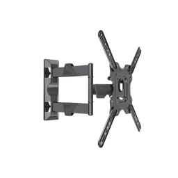 [P4-NB] Montaje de Pared Articulado para Monitor de 32-55" / Soporta hasta 27.2 Kg / Vesa 400 x 400 / 100 x 100 / Acero / Separación a Pared de 5 cm a 40 cm | P4-NB