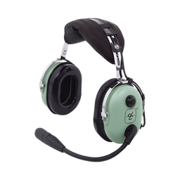 [H10-13.4] Auriculares de ala fija con atenuación de ruido pasivo para aviación general | H10-13.4