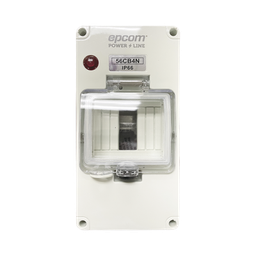 [F56CB4N] Gabinete Plástico para Exterior IP66 para Riel Din | F56CB4N