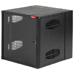 [EWMW242430] Gabinete AccessPlus de 12 UR Montaje en Pared de 19in, Rieles Numerados y Roscados #10-32, Puerta con Ventana de Seguridad, 600 mm de Ancho, 762 mm de Profundidad, 12 UR, Color Negro | EWMW242430