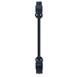 [ELC0601TBUL] Cable de unión para Lámparas LED EL900D HOFFMAN color negro 60cm | ELC0601TBUL