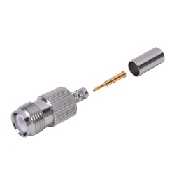 [RP-1216-C1] Conector TNC Hembra Inverso para cable RG-142/U. | RP-1216-C1