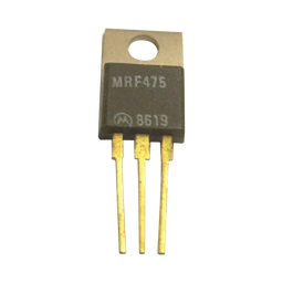 [MRF475] Transistor NPN de Potencia RF, Silicio de 30 MHz, 13.6 Vcc, 4.0 Amp. 10 Watt, TO-220AB. | MRF475