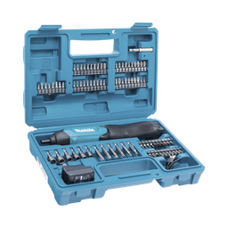 [DF-001-DW] Atornillador Reversible (Broquero 1/4) de 220 RPM con Cargador USB (Incluye 81 Puntas). | DF-001-DW