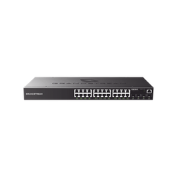 [GWN7803P] Switch Gigabit PoE+ Administrable / 24 puertos 10/100/1000 Mbps + 4 Puertos SFP Uplink / Hasta 360W / Compatible con GWN Cloud. | GWN7803P