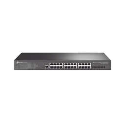 [TL-SG3428X] Switch Omada SDN Administrable / 24 puertos Gigabit y 4 puertos SFP+ / Funciones sFlow, QinQ y QoS / Administración centralizada OMADA | TL-SG3428X
