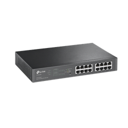 [TL-SG1016PE] Switch Easy Smart PoE+, 16 puertos 10/100/1000Mbps, 8 puertos PoE+, 150W | TL-SG1016PE
