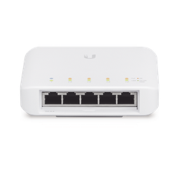 [USW-FLEX] Switch UniFi FLEX de 5 puertos para semi-exterior IP55 (1 x PoE de entrada 802.3af/at/bt y 4 puertos PoE de salida 802.3af) | USW-FLEX
