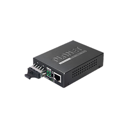 [GT-802S] Convertidor de Medios 1000 Mbps UTP/Fibra Óptica Mono-Modo Hasta 20 Km, Conector SC | GT-802S