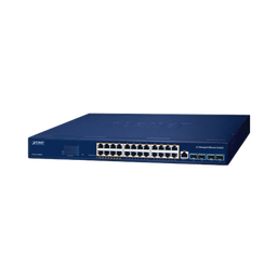[GS-6311-24HP4X] Switch PoE Administrable Capa 3, 24 Puertos Gigabit, Hasta 480 W, 8 Puertos 802.3bt, 16 Puertos 802.3at, 4 Puertos SFP 10G | GS-6311-24HP4X