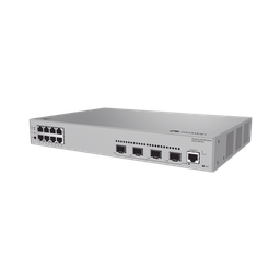 [S220-8P4S] Switch de acceso eKit Administrable / Capa 2 / 8 Puertos PoE+ Gigabit + 4 SFP + Puerto Consola / PoE Perpetuo / Presupuesto PoE 125 W / Sin licenciamiento | S220-8P4S