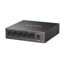 [MS105GS] Switch NO Administrable / Para escritorio / Carcasa de metal / 5 puertos 10/100/1000 Mbps / Diseño Compacto / Plug and Play | MS105GS