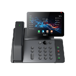 [V66-PRO] Telefono IP Wi-Fi, Handset Inalámbrico, Recepción de Video, 20 Líneas SIP, Puertos Gigabit, PoE con Puerto USB, Bluetooth. | V66-PRO