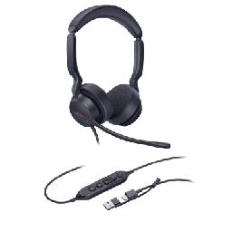 [UH44-DUAL-UC-USB-C/A] Diadema Alámbrica UH44 Dual UC de Yealink con Conectividad USB-C/A y Amplia Compatibilidad | UH44-DUAL-UC-USB-C/A