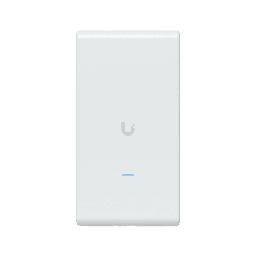 [U6-MESH-PRO] Punto de Acceso UniFi WiFi 6 Mesh Pro/ 2.4 y 5 GHz / MU-MIMO 2x2 por banda / para exterior IPX6 / 2 puertos GbE (x1 PoE IN, x1 puerto de red) hasta 250 dispositivos, montaje en pared o mástil | U6-MESH-PRO