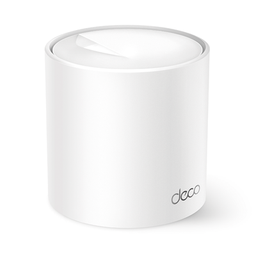 [DECOX10] Routers Inalámbrico MESH Interior para Hogar / Doble Banda Wi-Fi 6 AX1500 Mbps / 2 Puerto Gigabit WAN/LAN / 2 Antenas Internas / Administración Mediante la App Deco (iOS, Android) / Protección HomeShield | DECOX10