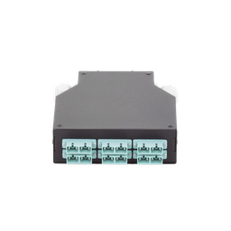 [LP-RDSCUMM] Distribuidor de Fibra Óptica para Riel Din, 6 Acopladores SC/UPC Multimodo con Charola de Empalme | LP-RDSCUMM