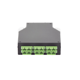 [LP-RDSCASM] Distribuidor de Fibra Óptica para Riel Din, 6 Acopladores SC/APC Duplex Monomodo con Charola de Empalme | LP-RDSCASM