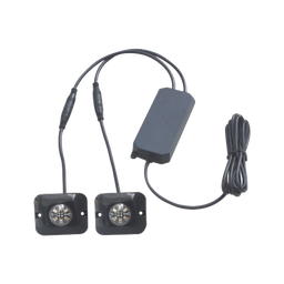 [X12BW] Par de Lámparas Ultra Brillantes con 6 LEDs cada una, Color Azul/Claro, Ideales para Vehículos Encubierto | X12BW